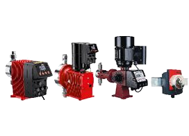 Step motorlu diyaframlı dozaj pompası
